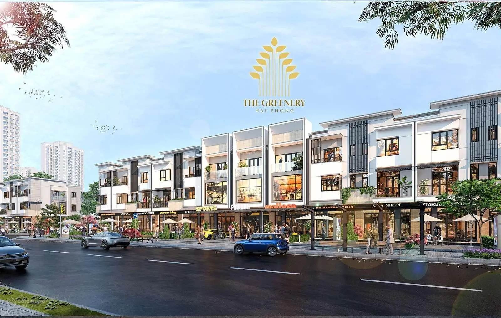Duy nhất căn Shopshose xẻ khe giá cực tốt chỉ 8.8 tỷ - The Greenery chân cầu Nguyễn Trãi