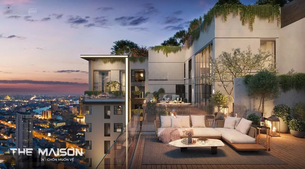 Căn hộ 2 tỷ VND + 2PN tại The Maison, Bình Dương