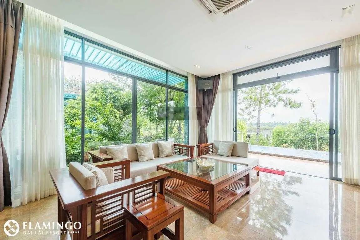 Villa 323m2 + 3 PN, sân vườn Flamingo Đại Lải, view hồ Đại Lải, không gian hưởng thụ tuyệt đỉnh