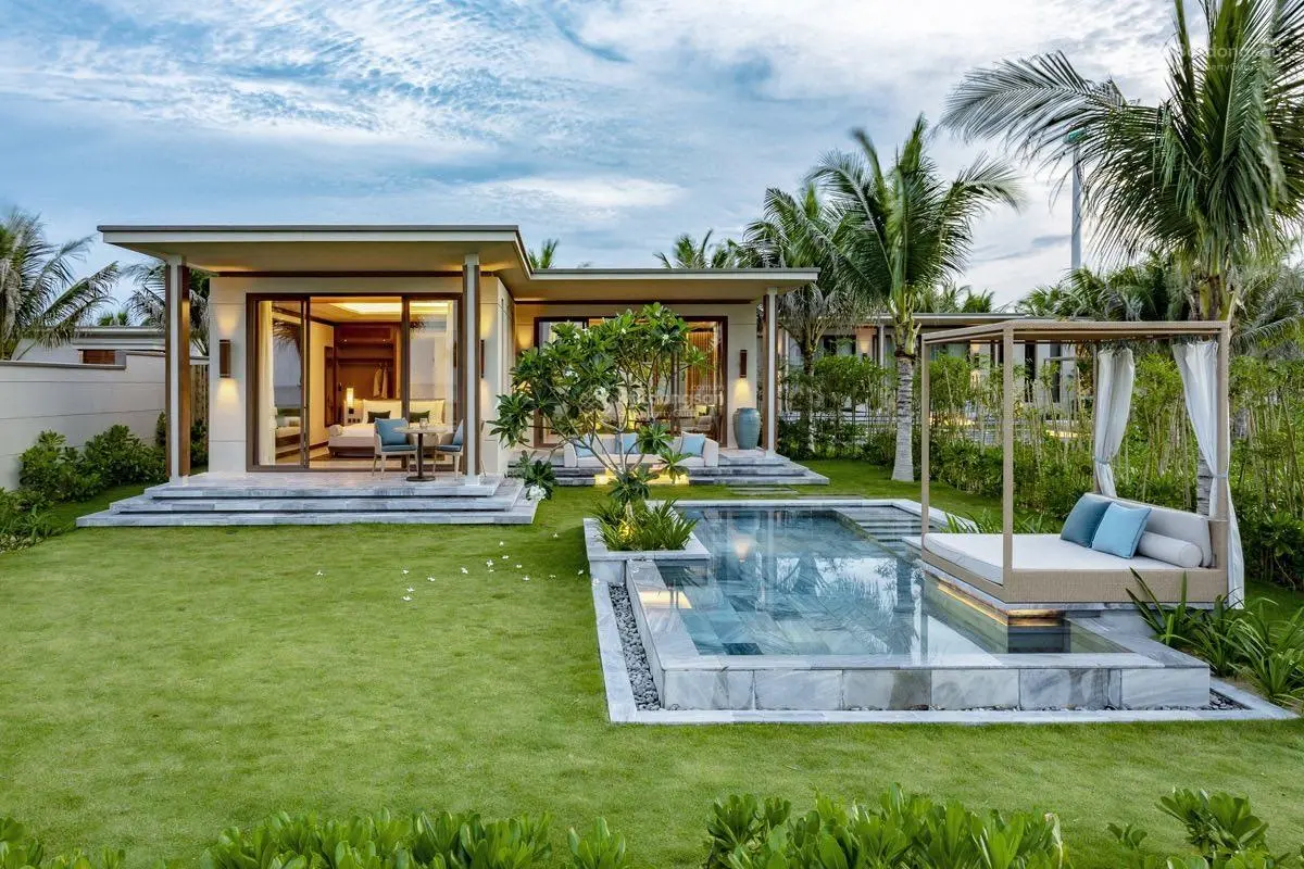 Biệt thự Garden Pool Villa 3PN có hồ hơi riêng