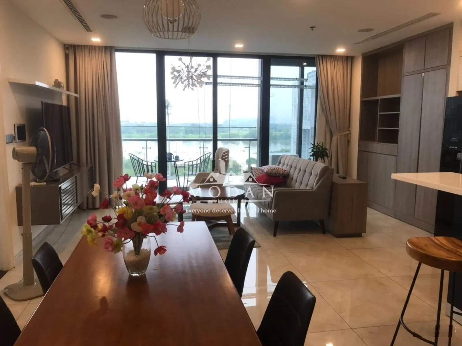 Bán 3PN Bason view trực diện sông Sài Gòn thanh mát - nhà đẹp - Sổ hồng công chứng liền