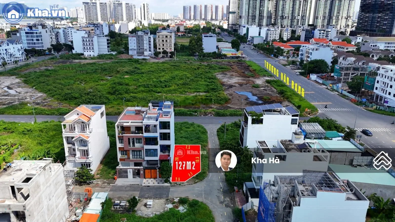 Hiếm! Đất góc 7,5x19 ngay Trương Văn Bang vào 80m, UBND TP Thủ Đức, xây nhà cực đẹp giá 179tr/m2