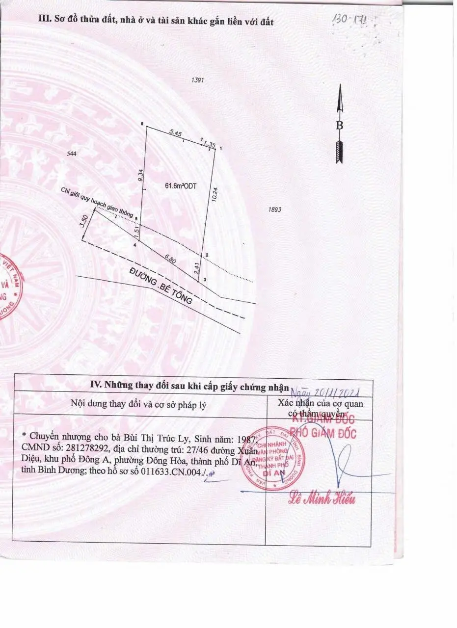 Chính chủ bán nhà hẻm 1 sẹc Đông Minh 74m2 3,79 tỷ nhà 2 lầu 1 trệt