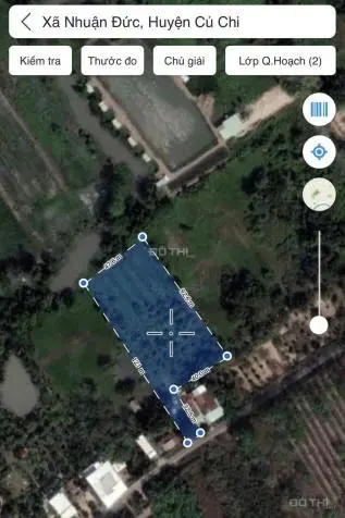 Bán đất Củ Chi, lô đất MT đường nhựa Nguyễn Thị Dòn, 3.838m2, có 150m thổ cư, xã Nhuận Đức.