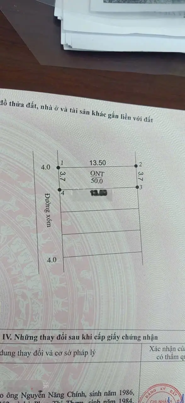 Bán nhanh 50m2 Đồng Trữ Phú Nghĩa cách QL6 600 m TT Chúc Sơn 5km đường rộng ô tô ngủ trong đất