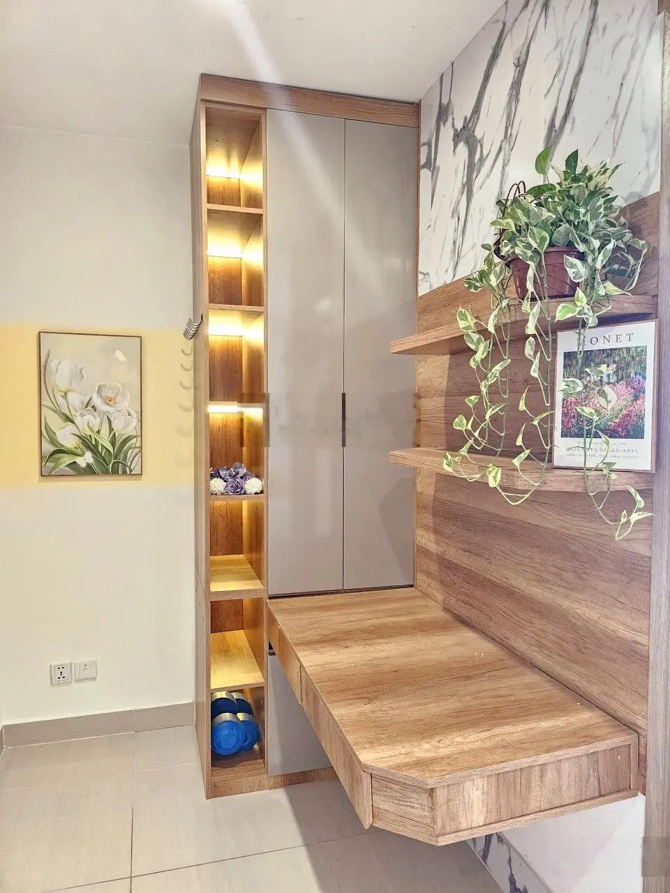 Chỉ với 2.350 tỷ sở hữu ngay căn hộ 1N+1, full đồ đẹp, tầng trung, hướng ĐB, ở Vinhomes Ocean Park