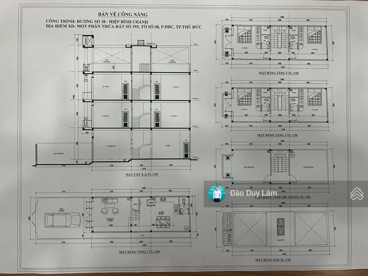 Lô góc 2 mặt tiền đường ô tô - 5x19.4m Hiệp Bình Chánh ngay chợ Hiệp Bình - gần trục PVĐ, Giga Mall