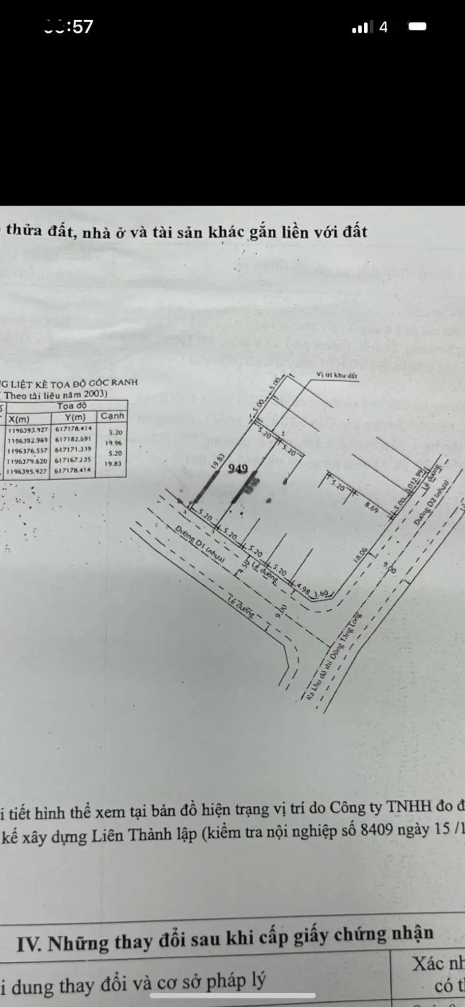 Bán lô đất giá rẻ cạnh bên Đông Tăng Long - Tp Thủ Đức 5,1 tỷ 103,4m2
