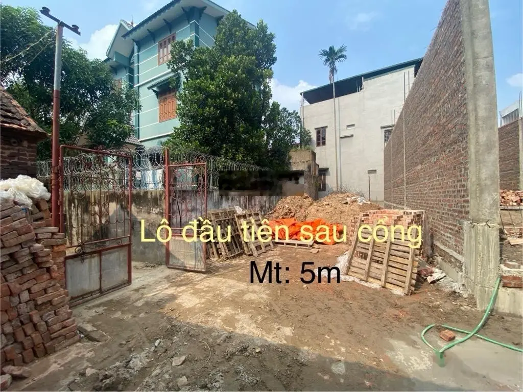 Bán 60m đất yên nhân tiền phong mê linh cách 100m ra bìa làng giá 1.9tỷ có thương lượng