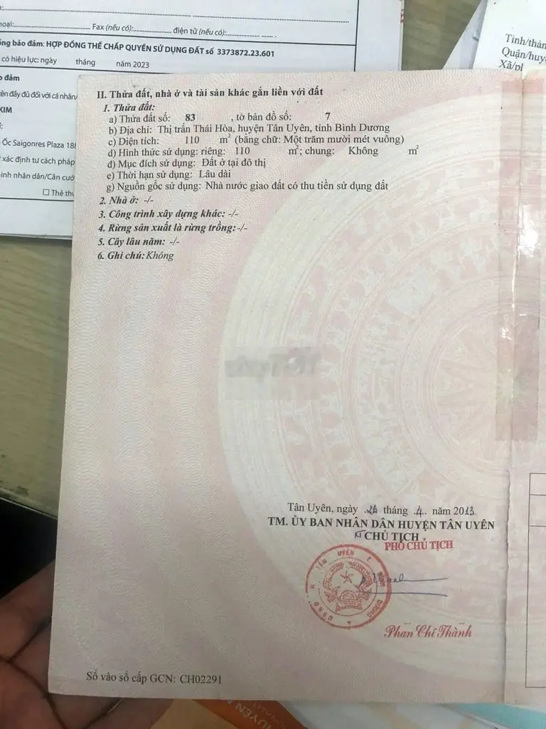 Bán nhà giá rẻ sổ riêng .thổ cư 100%. Mặt tiền đường nhựa gần chợ