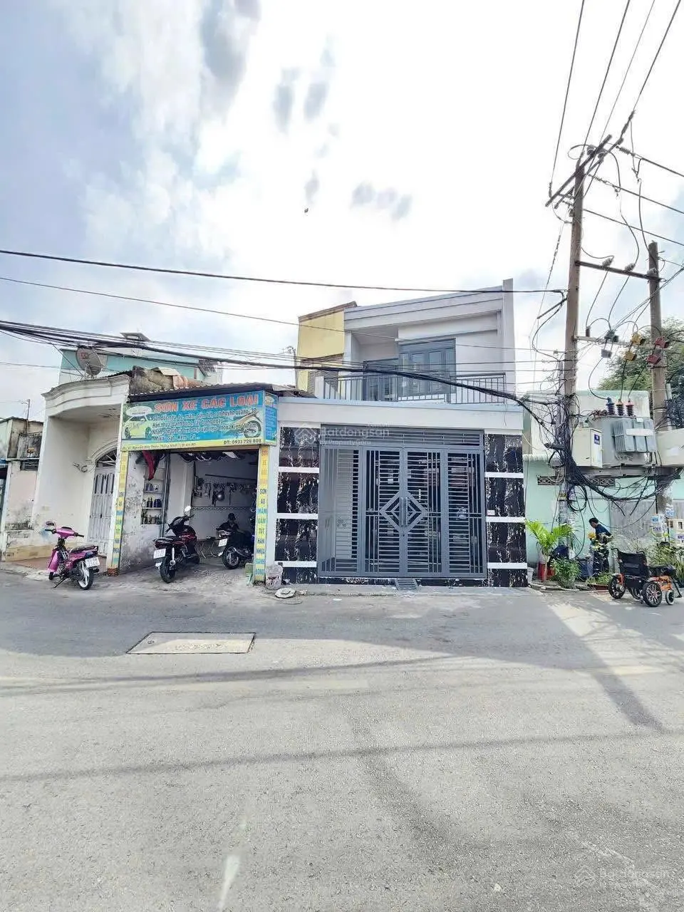 Nhà 1 lầu mặt tiền Nguyễn Đức Thiệu 78m , Thành phố Dĩ An , Bình Dương