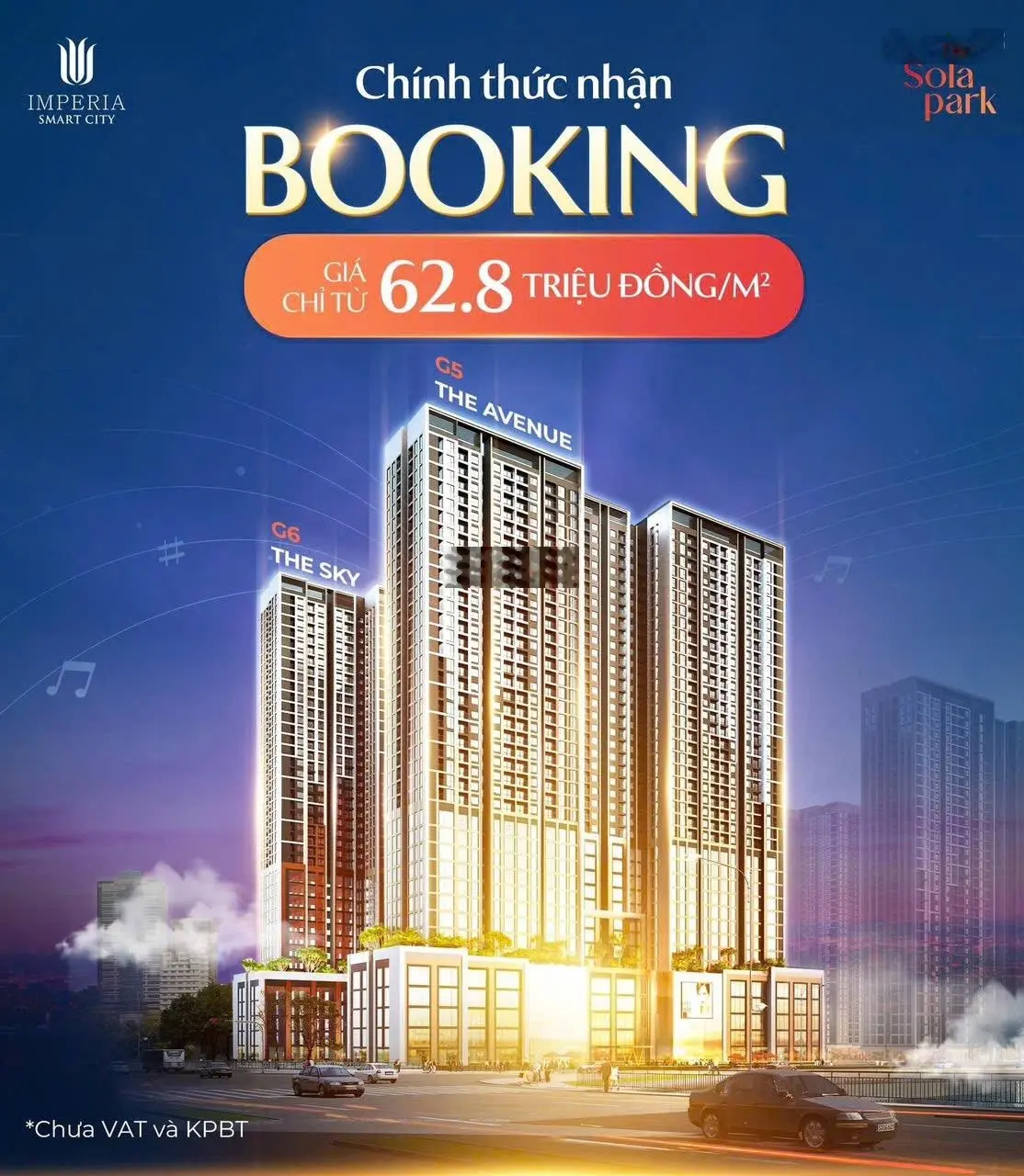 Căn hộ Sola park chỉ 68,2tr/m2, 2 hầm để xe, CK trực tiếp 138tr, TT toán sớm ck 12,5%