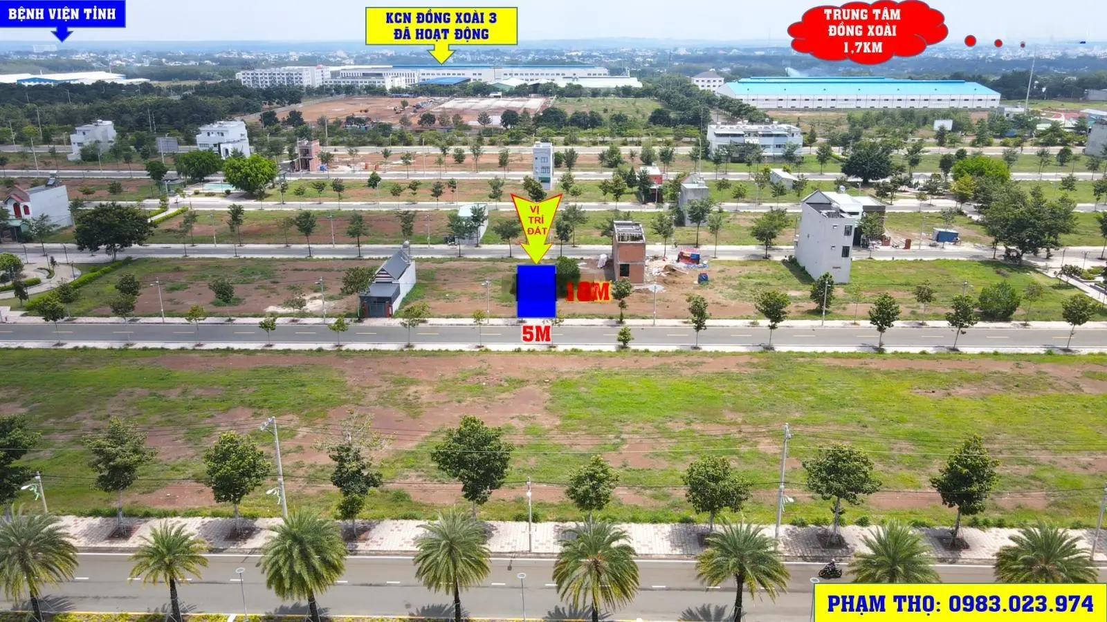Bán đất Đồng Xoài, Bình Phước, 90m2 giá ngộp