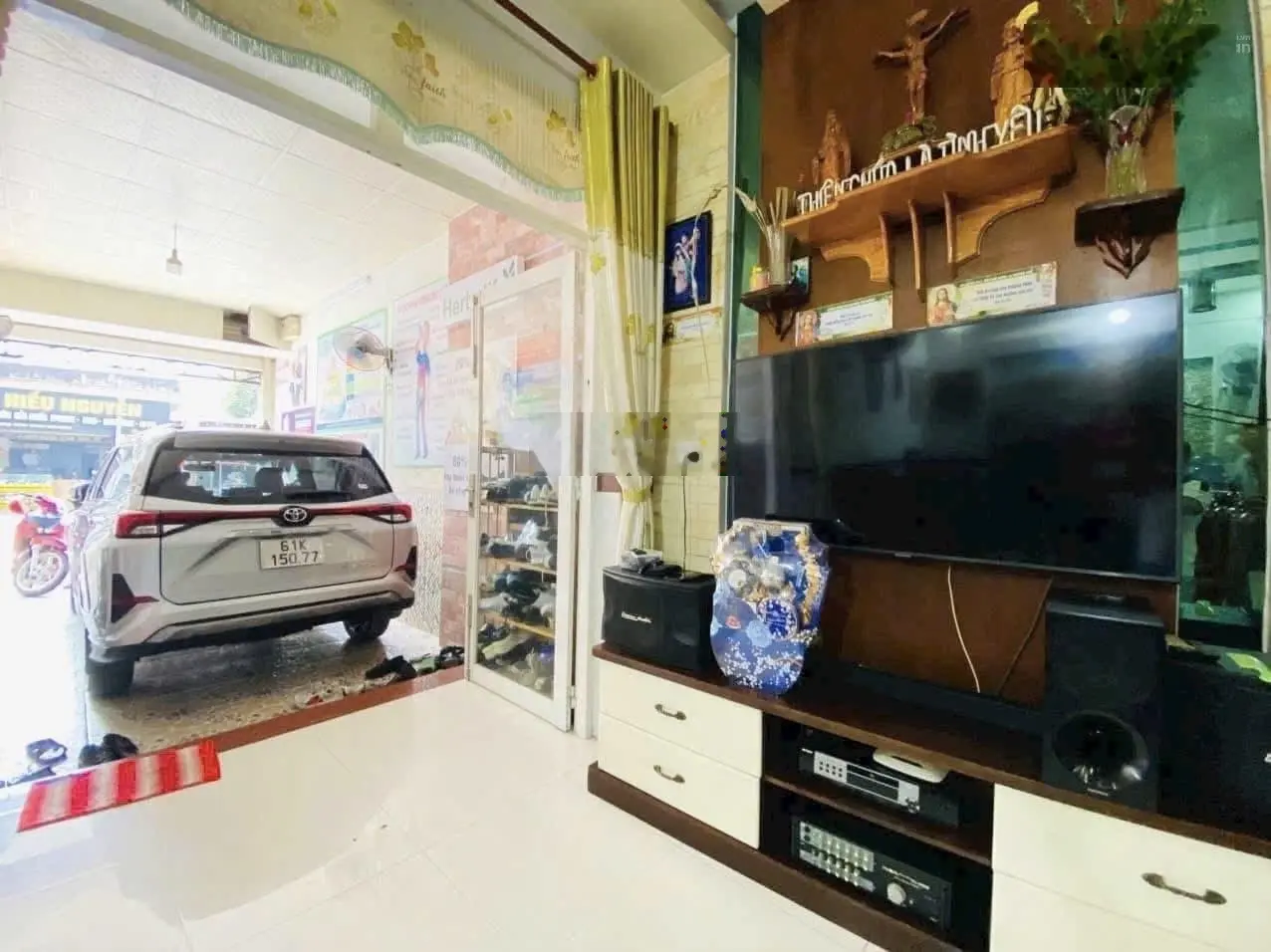 Nhà 1 lầu mặt tiền Lý Thường Kiệt, 84m2 6x14, thổ cư 100%, thành phố Dĩ An