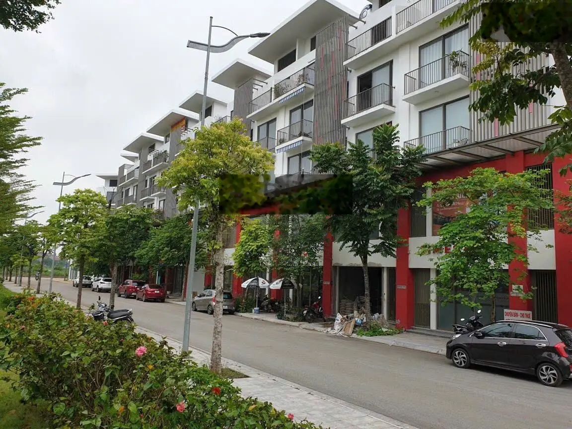 Cần tiền bán căn liền kề Khai Sơn 90m2 view trường học mặt tiền 6m Thượng Thanh, Long Biên - Hà Nội