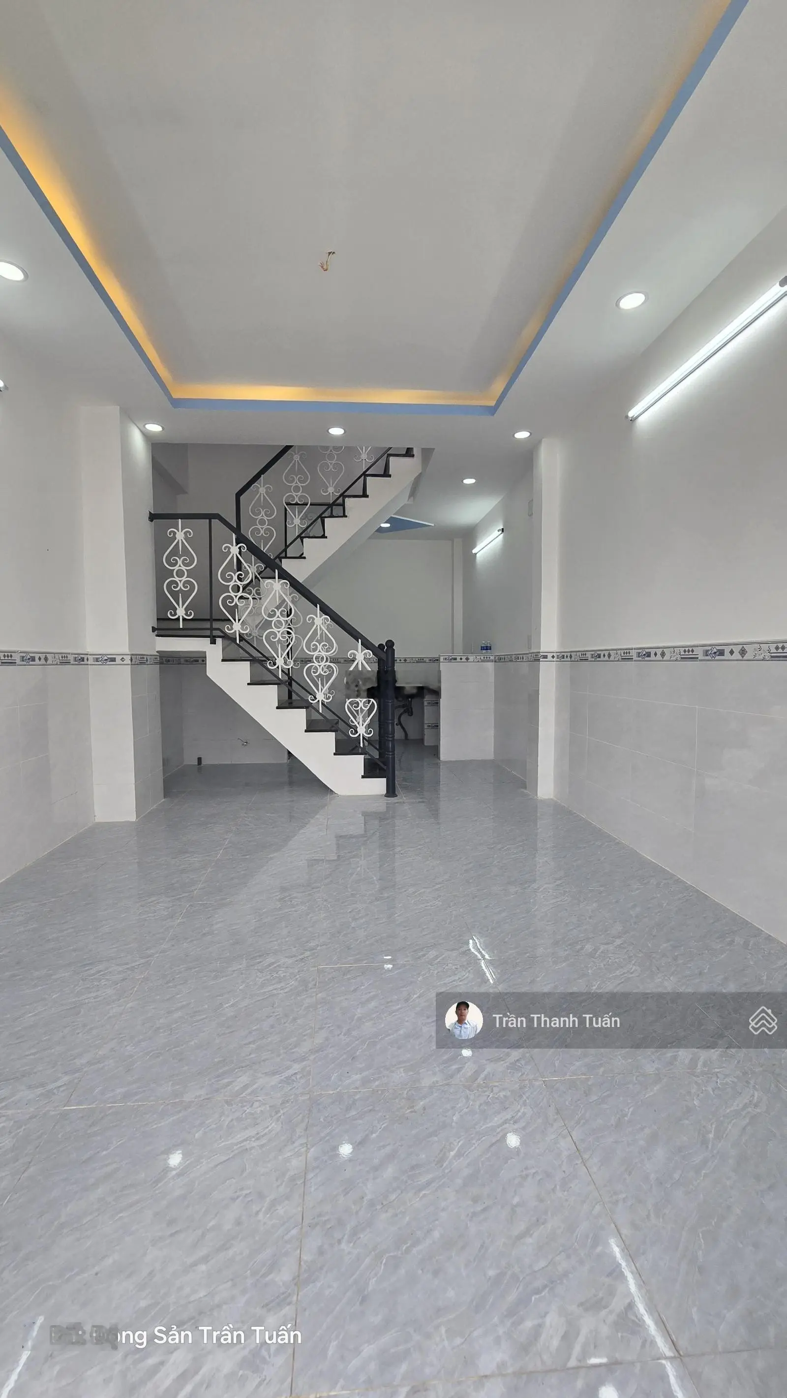 Dãy Trọ Mới Hoàn Thiện, 5x25 gồm 1 căn Lầu và 5 phòng trọ, Mặt tiền đường Nhựa, thu 11,6tr/tháng