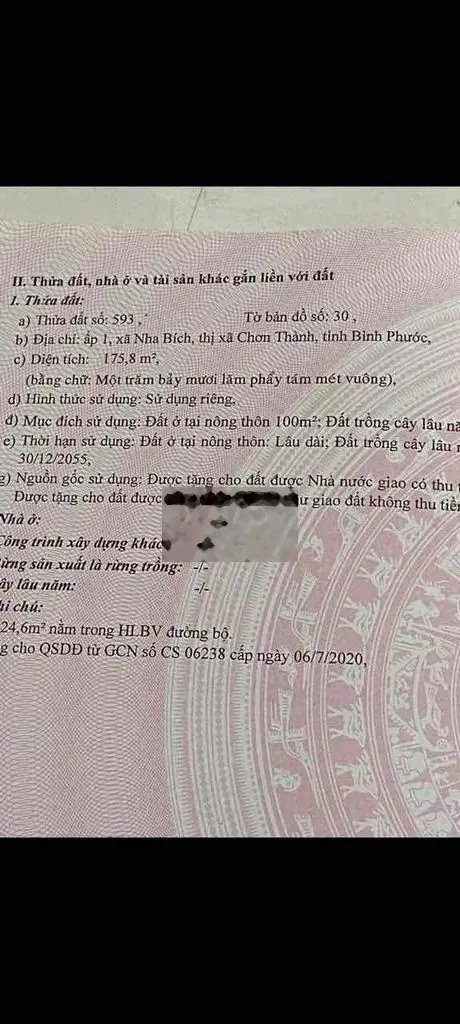 CẦN BÁN MIẾNG ĐẤT NỀN NGAY THỊ XÃ ĐÁO HẠN NGÂN HÀNG BÁN GẤP