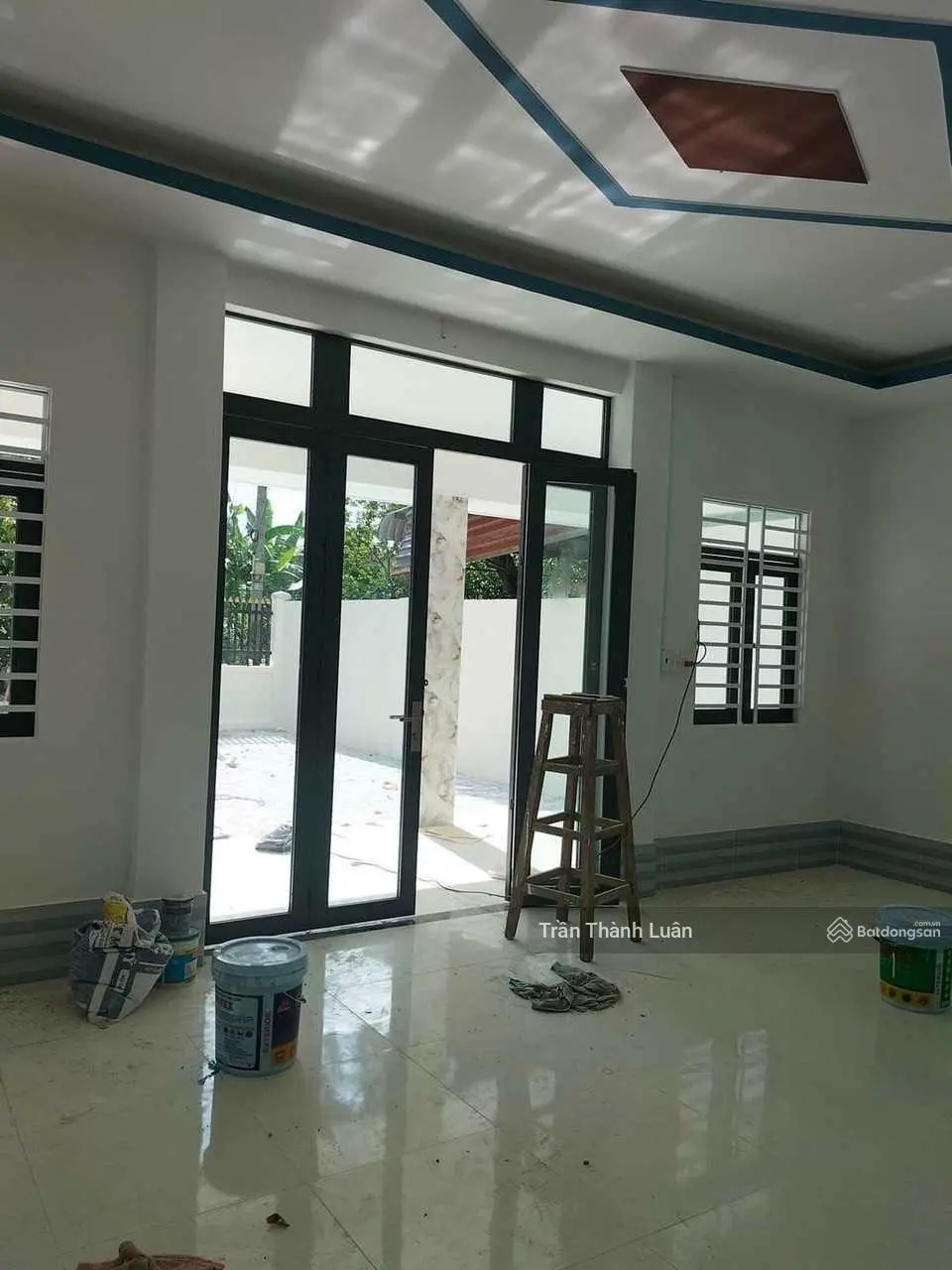 Chuyển công tác bán căn nhà 205m2 sẵn thổ cư,đường Suối Lội Tân Thông Hội huyện Củ Chi,giá 1 tỷ 450