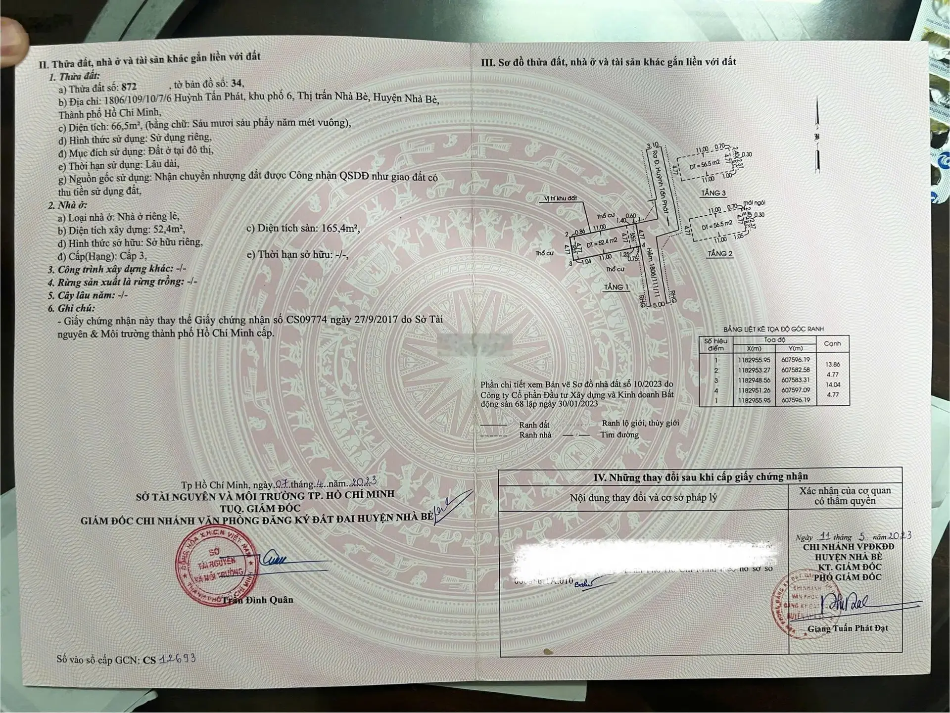 Bán nhà Huỳnh Tấn Phát, Thị trấn Nhà Bè, Huyện Nhà Bè, TP Hồ Chí Minh