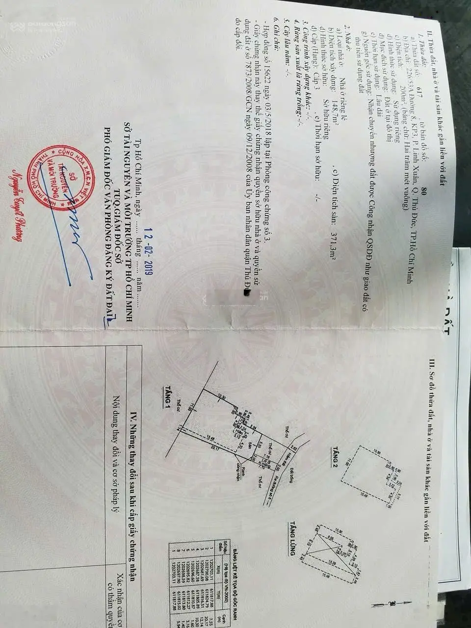 Bán nhà phường linh xuân thủ đức gần làng đại học