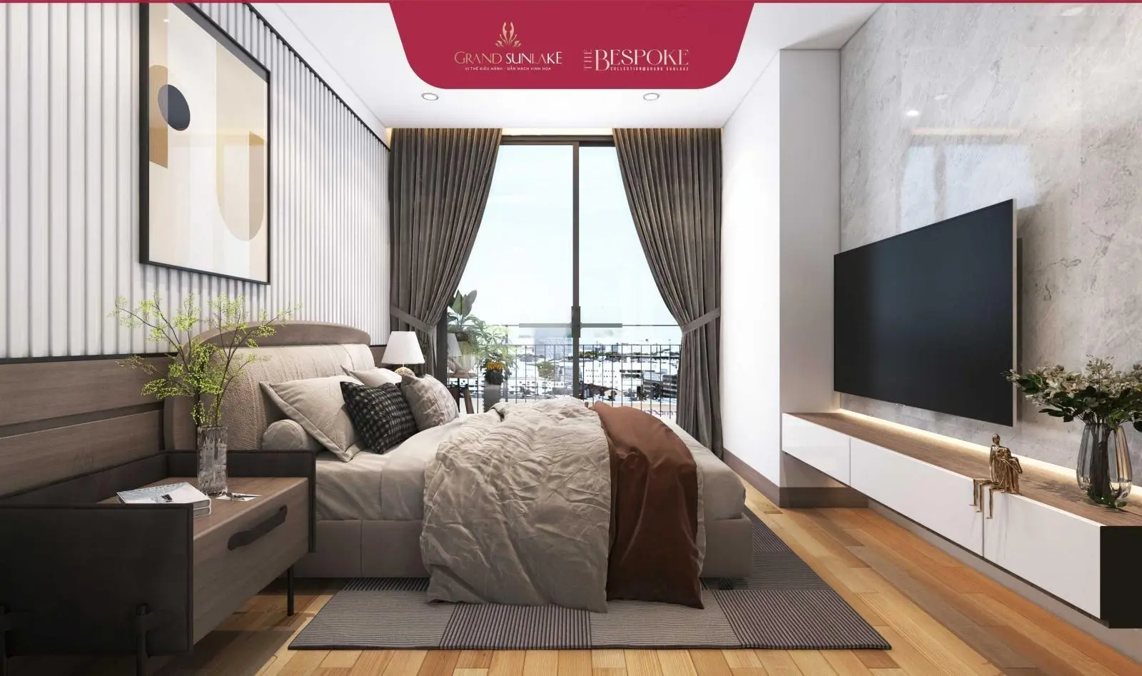 Duy nhất 1 căn lâu dài 92m2 (2PN có thể lên 3PN) Grand Sunlake, view Đông Nam, hồ Văn Quán, 4,7tỷ