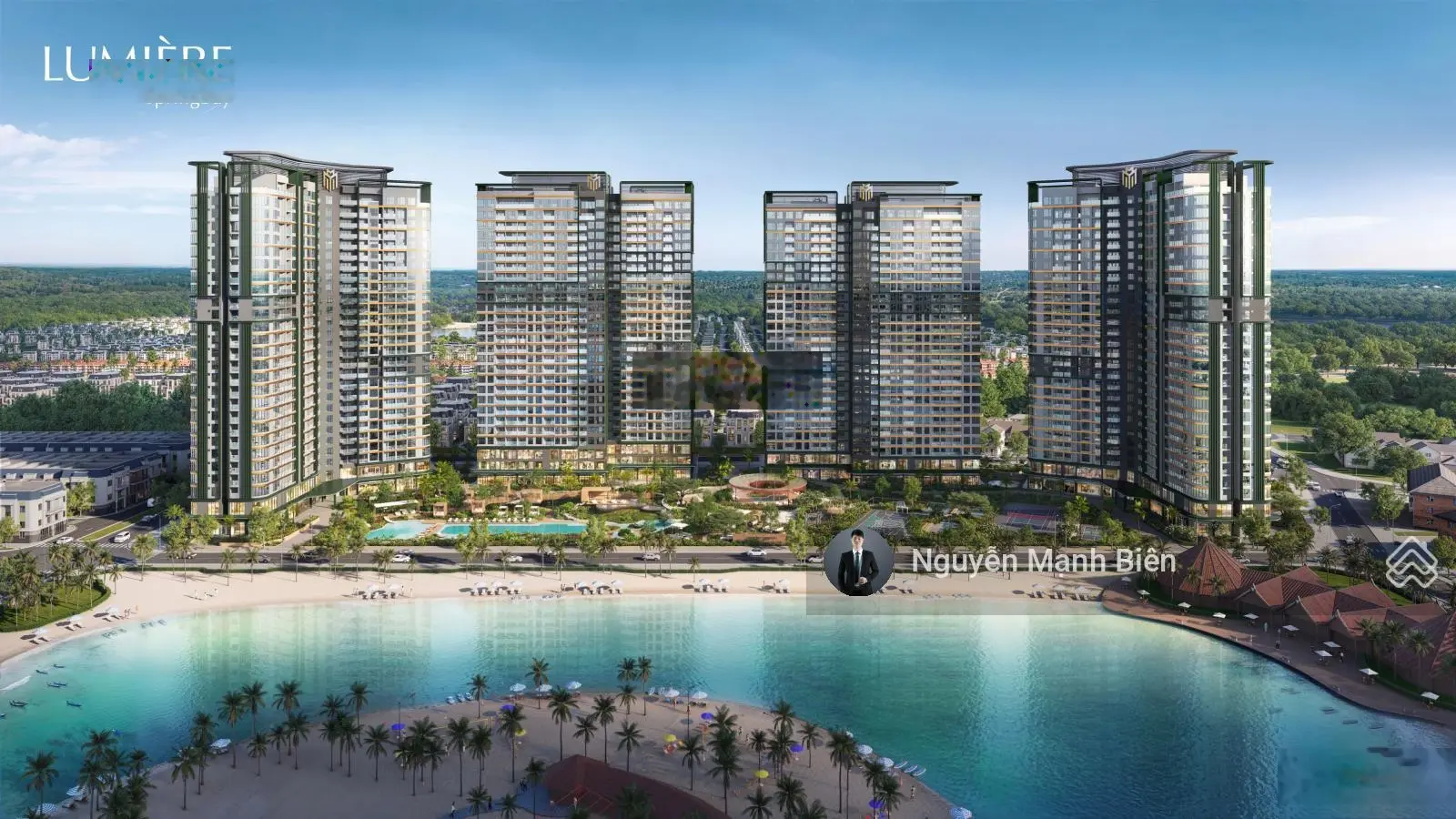 Lumière Spring Bay - thiên đường nghỉ dưỡng view phố biển Royal Wave Park 18ha Ocean Park 2, CK 20%