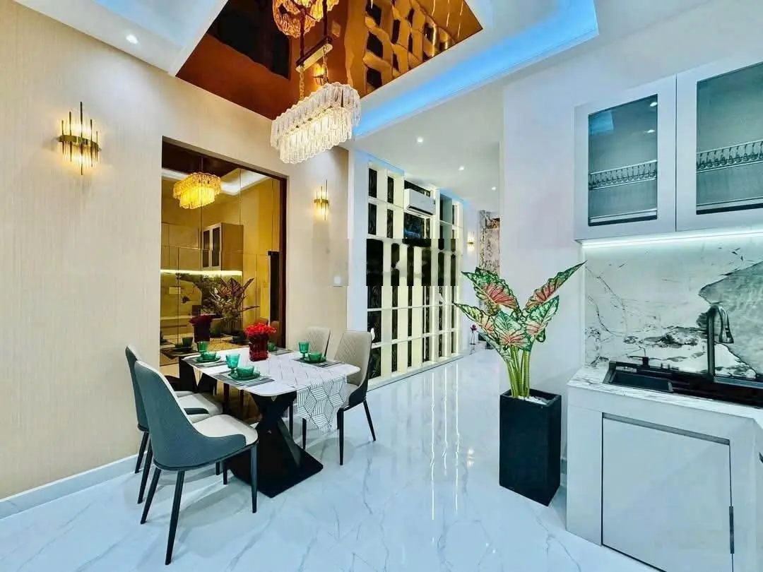 Căn siêu vip Thống Nhất - Gò Vấp - có thang máy nhập khẩu Ý - hiện đại không đụng hàng - 5 tầng mới