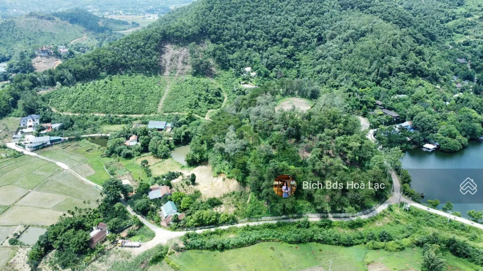 Duy nhất 23.000m2 mặt hồ Ngọc Linh Tiến Xuân, Thạch Thất. Giá nét nhất. LH 0929 638 ***