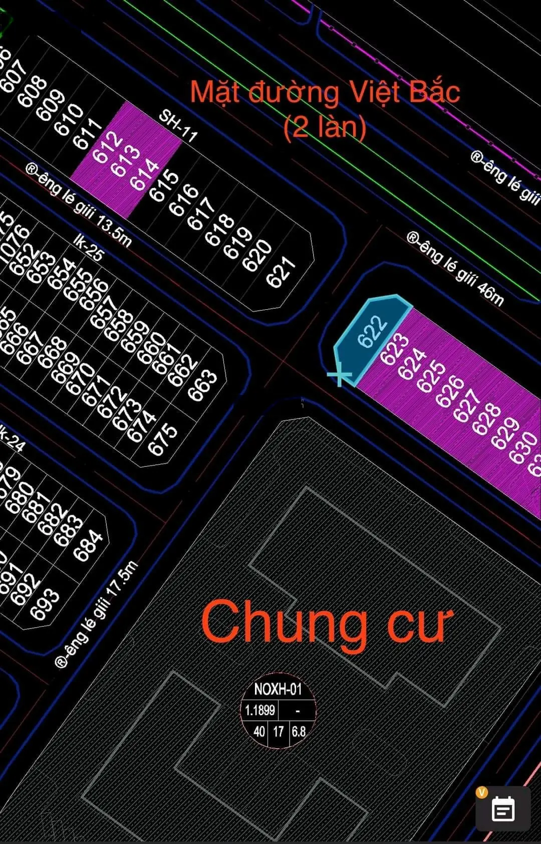 Mua tương lai lên ác 3 mặt tiền trục chính Việt Bắc kinh doanh cực chất