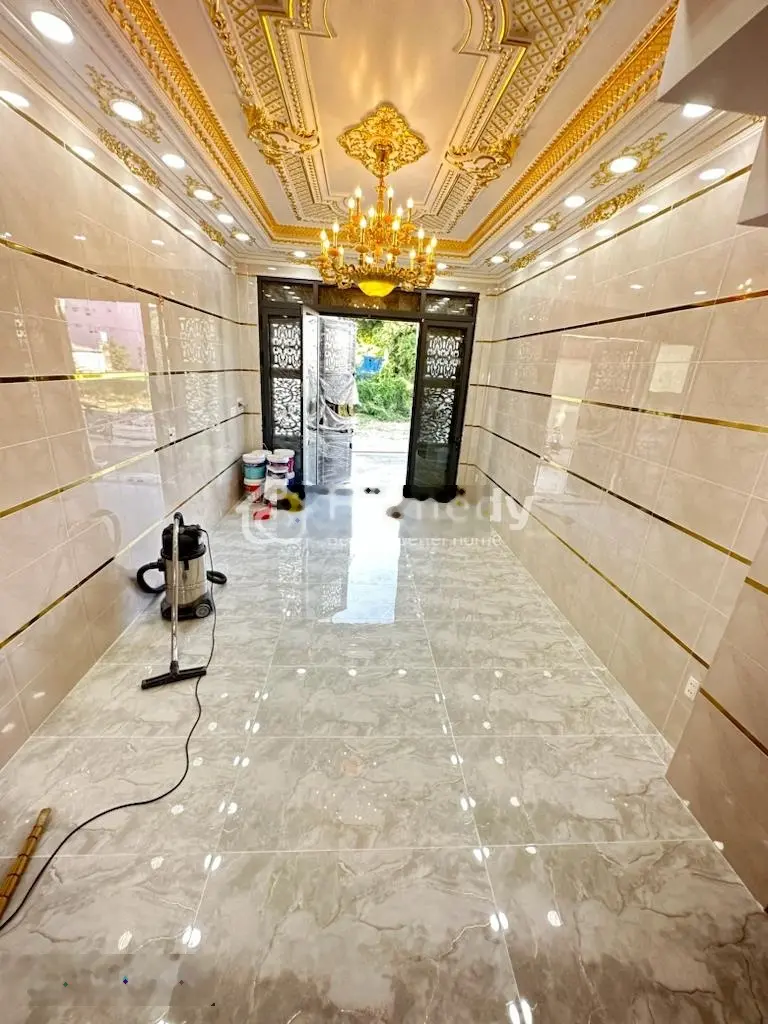 Bán Nhà 129-131 Đường Số 1 DT: 4-15M 4lầu 4.85ty (Khu 390 QLo 1A),BHHB,Binh Tân Sat KDCVL