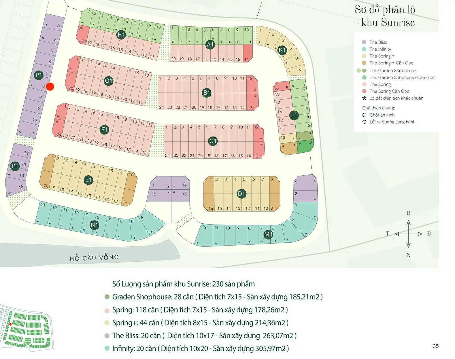 Biệt Thự Long Thành Lỗ, Bán Villa 170m dưới giá Hợp Đồng, Nhà Thô, trong khu Compound ID Junction
