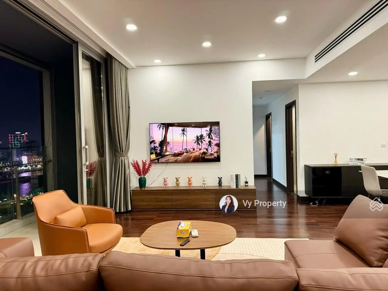 Bán căn hộ 3PN Tilia Residence view sông & pháo hoa cực đỉnh