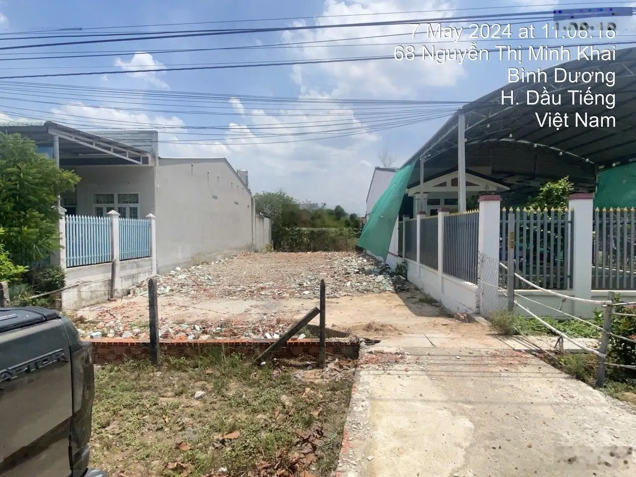Bán đất thị trấn Dầu Tiếng trên mặt tiền đường Nguyễn Thị Minh Khai