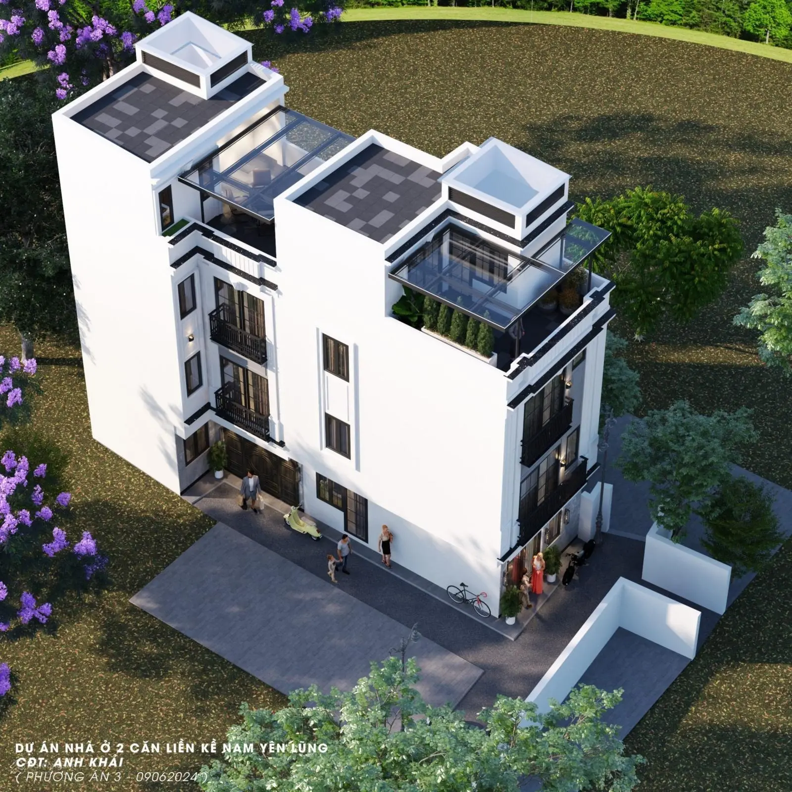 Chính chủ bán nhà 4 tầng 44 m2 Yên Lũng An Khánh, ngõ ô tô giá 5.5 tỷ