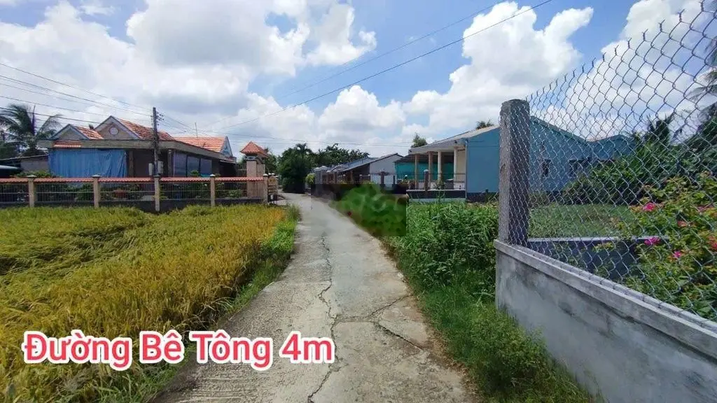 (640m2 thổ cư) đường thông 4m ôtô ngang đất