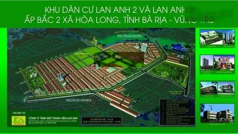 Bán đất dự án Lan Anh 1, 2, 5,6,7 giá 700 triệu - 2 tỷ (100-200m2) - Đất nền sổ đỏ