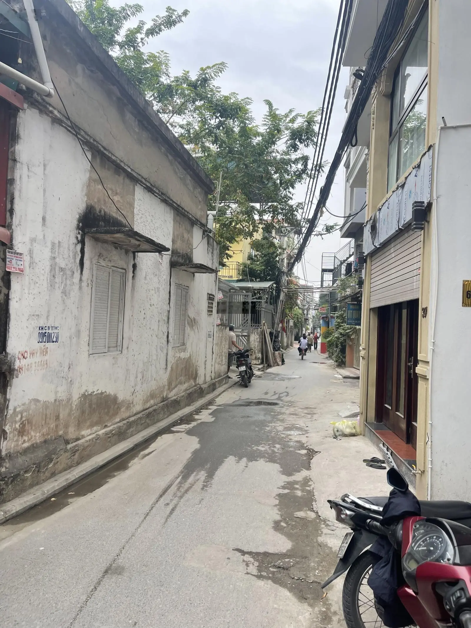 Bán nhà mặt ngõ chợ Tư Đình, kinh doanh mọi mặt hàng