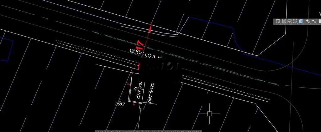 52m2 Mặt đường quốc lộ 3 gần cầu Tứ Liên