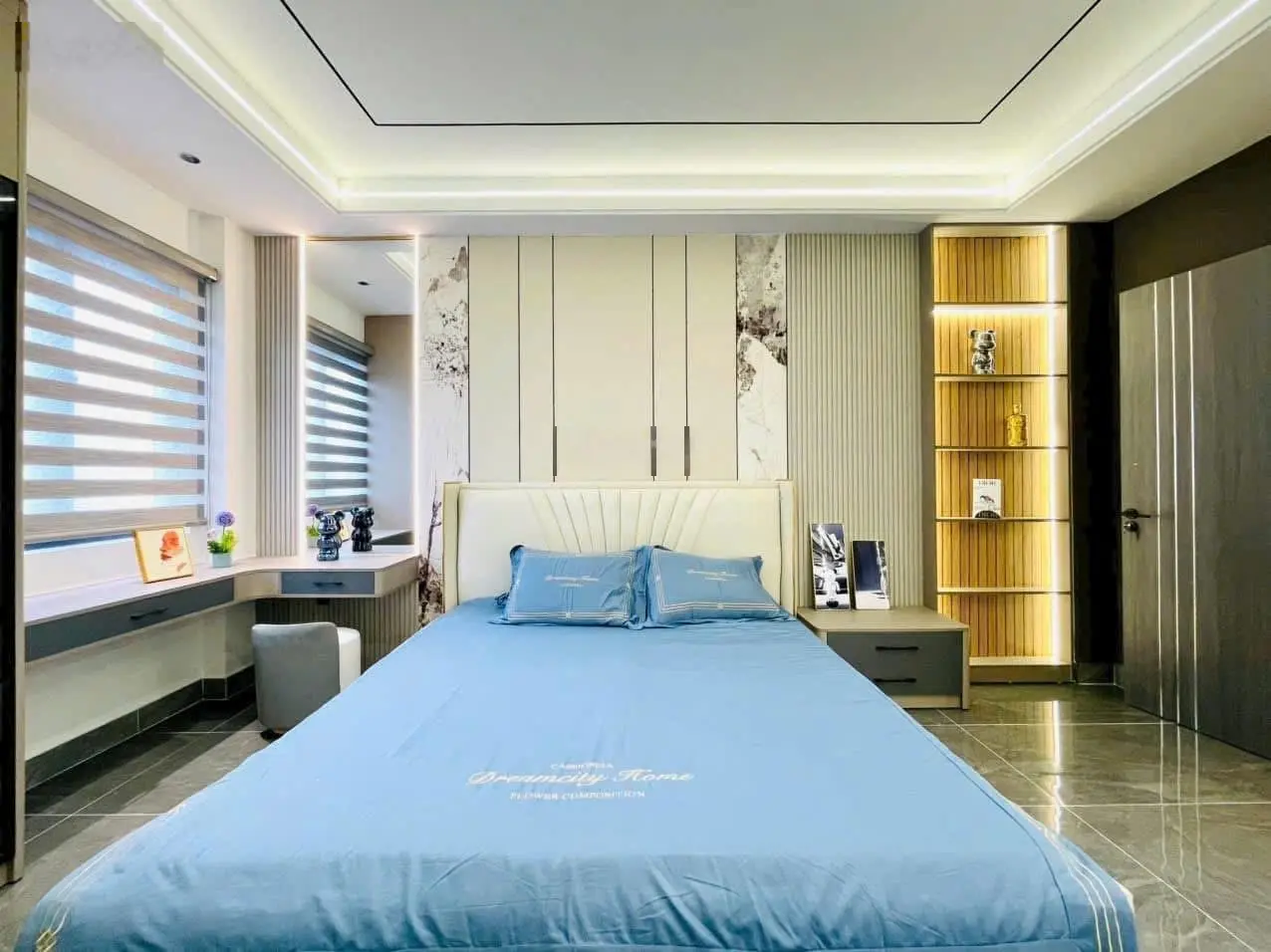 Bán nhà HXH 8m oto thông hẻm 319/47 Lê Văn Thọ P9 4 tầng 4PN 6WC có thang máy 4x18m full nội thất