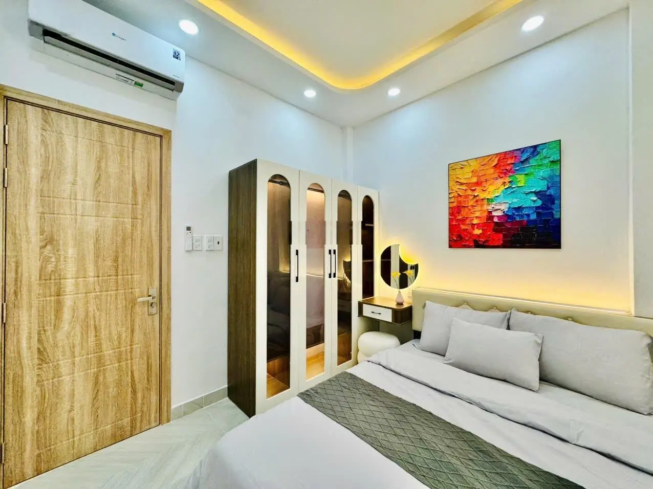 Hạ 300 triệu, nhà 3 tầng đẹp - gần mặt tiền - sân thượng chill - Nơ Trang Long, 3.2m x 11m, 30m2