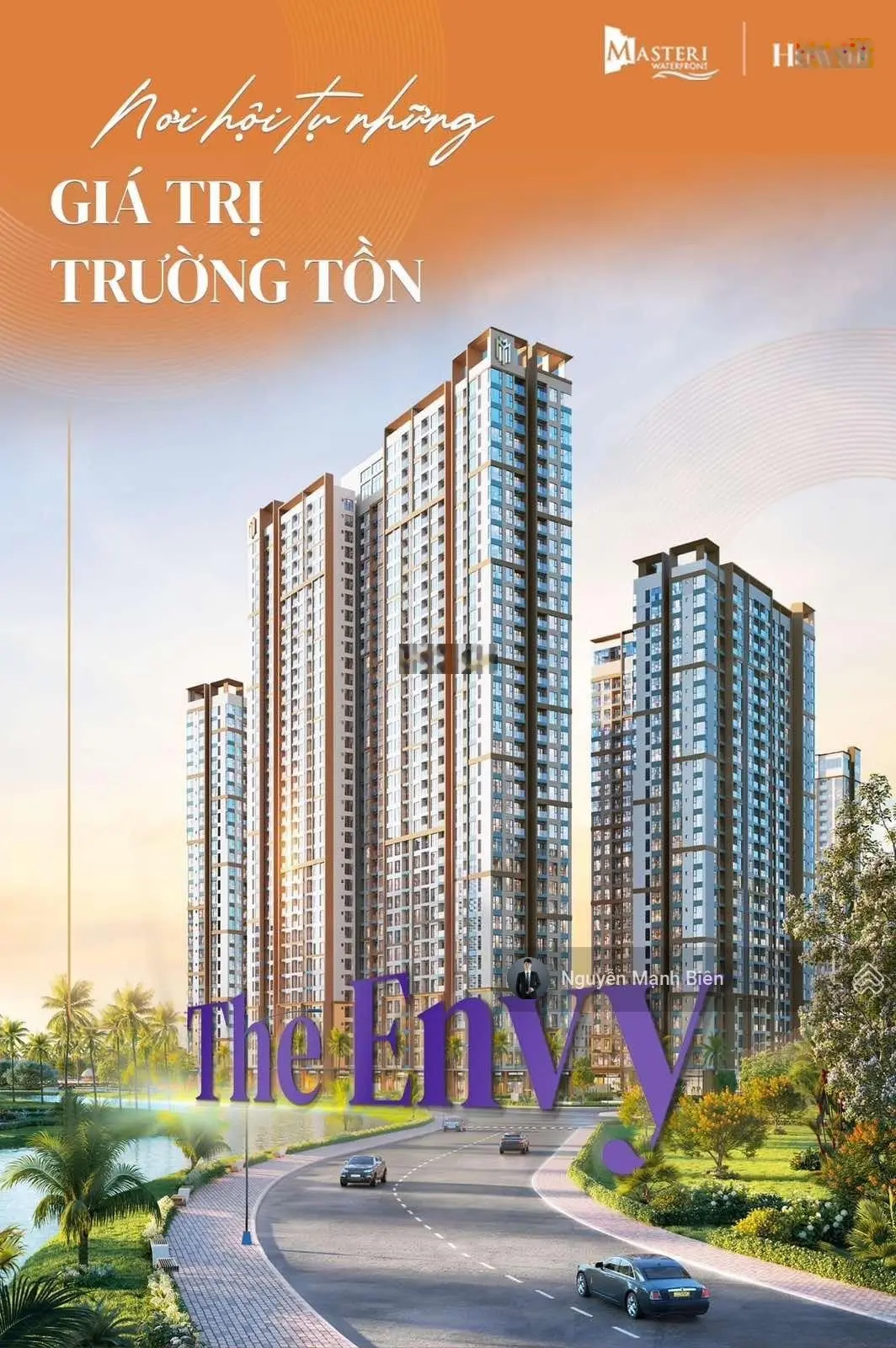 Độc quyền Quỹ căn 2PN - 3PN Masteri Ocean Park view Hồ 24,5ha, CK 7%, quà tặng 160tr, miễn DV 3 năm