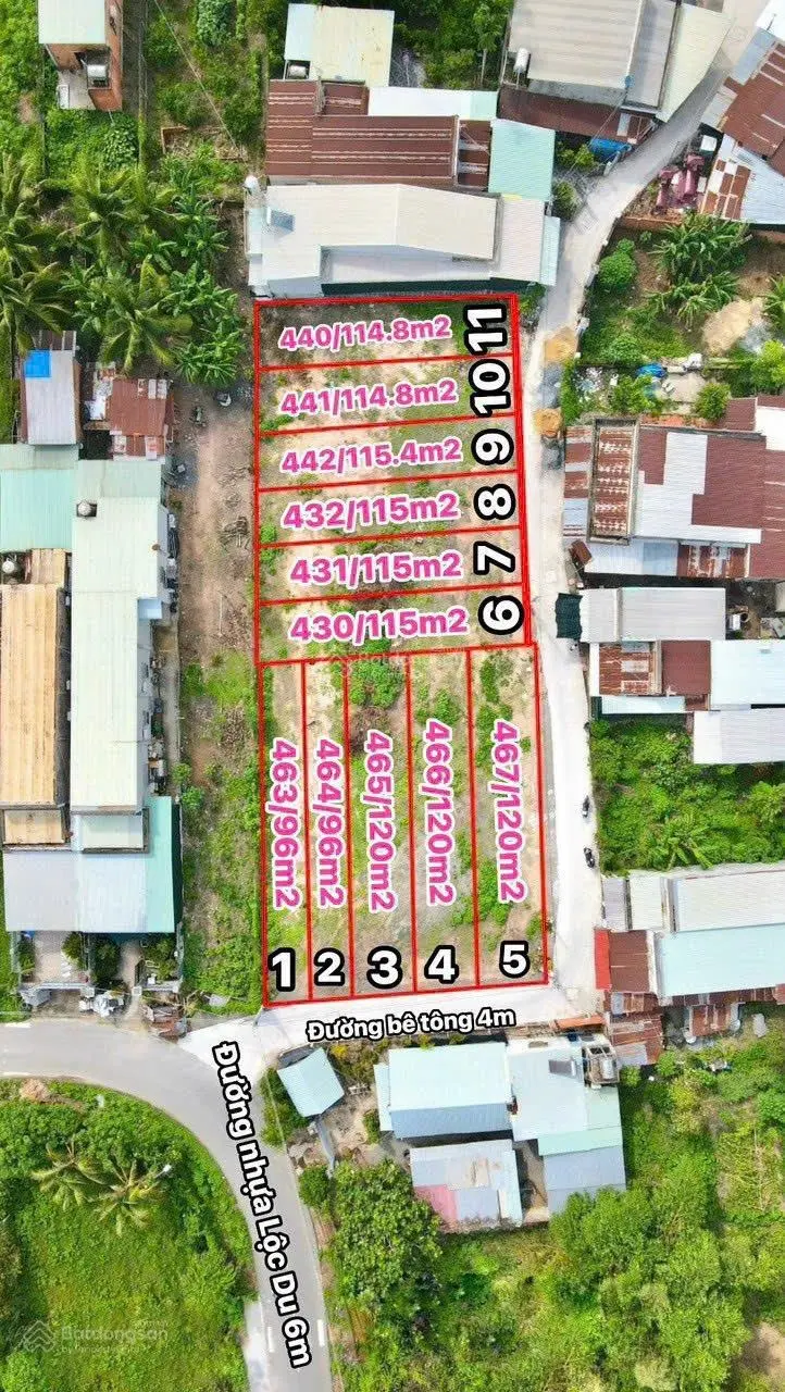 Vị trí siêu đẹp nằm ngay chợ trung tâm thị xã Trảng Bàng với giá siêu rẻ chỉ 7tr/m2 đất thổ cư