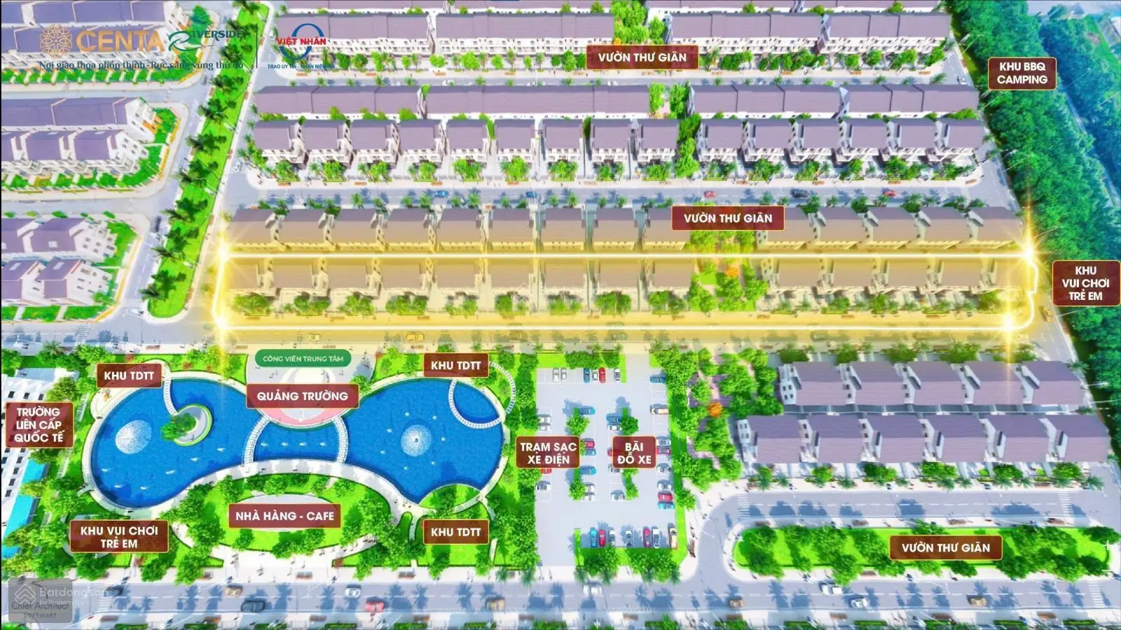 Mở bán dự án mới Centa Riverside VSIP Từ Sơn - Bắc Ninh. Mua giá gốc trực tiếp CĐT vốn chỉ từ 2 tỷ