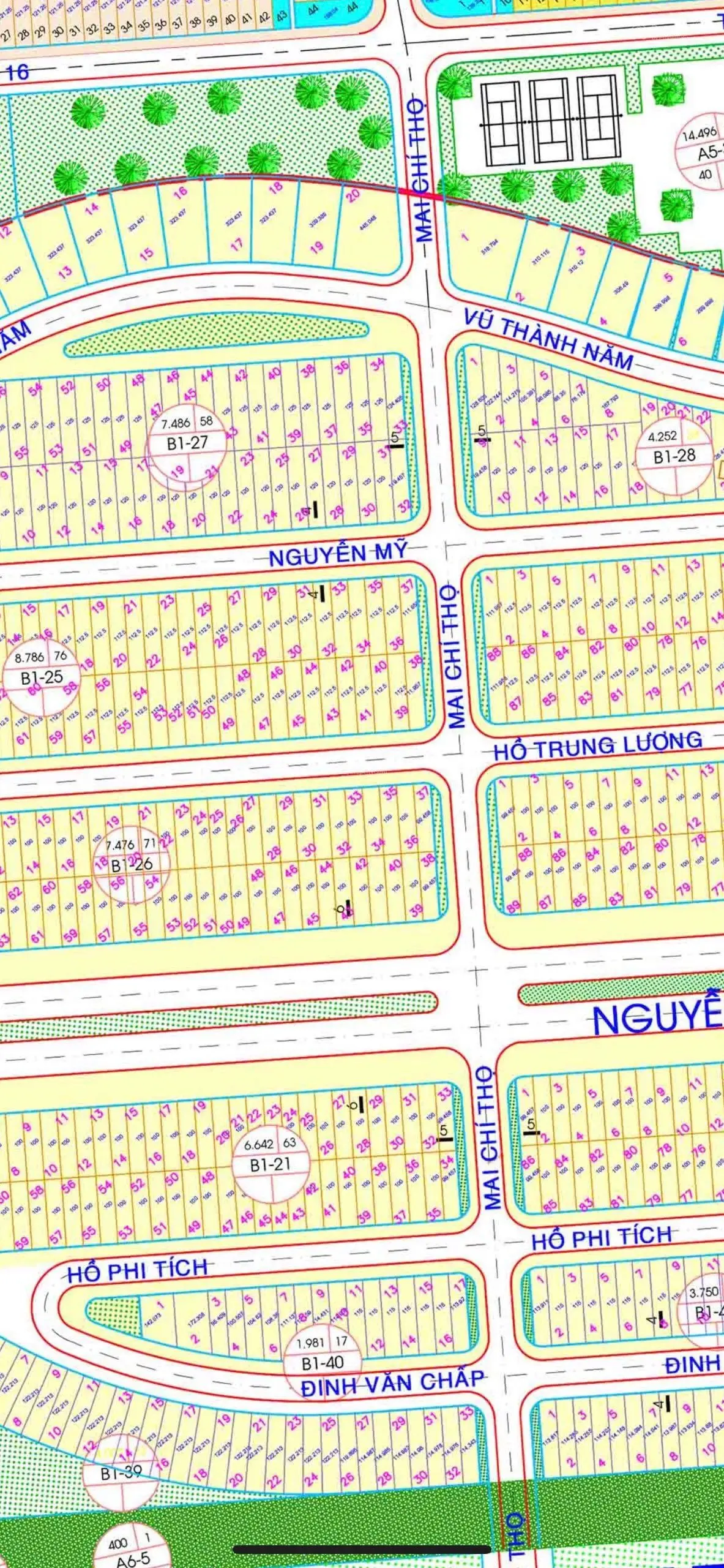 Bán cặp Hồ Trung Lượng đảo 2 đối lưng Nguyễn Phước Lan