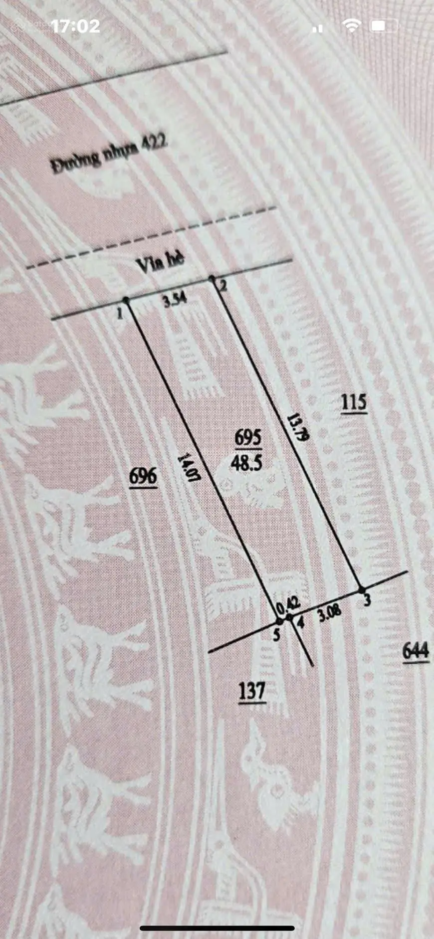 Bán 02 lô đất mặt tiền 422 gần ngã tư Sơn Đồng, diện tích 48m2 vuông vức