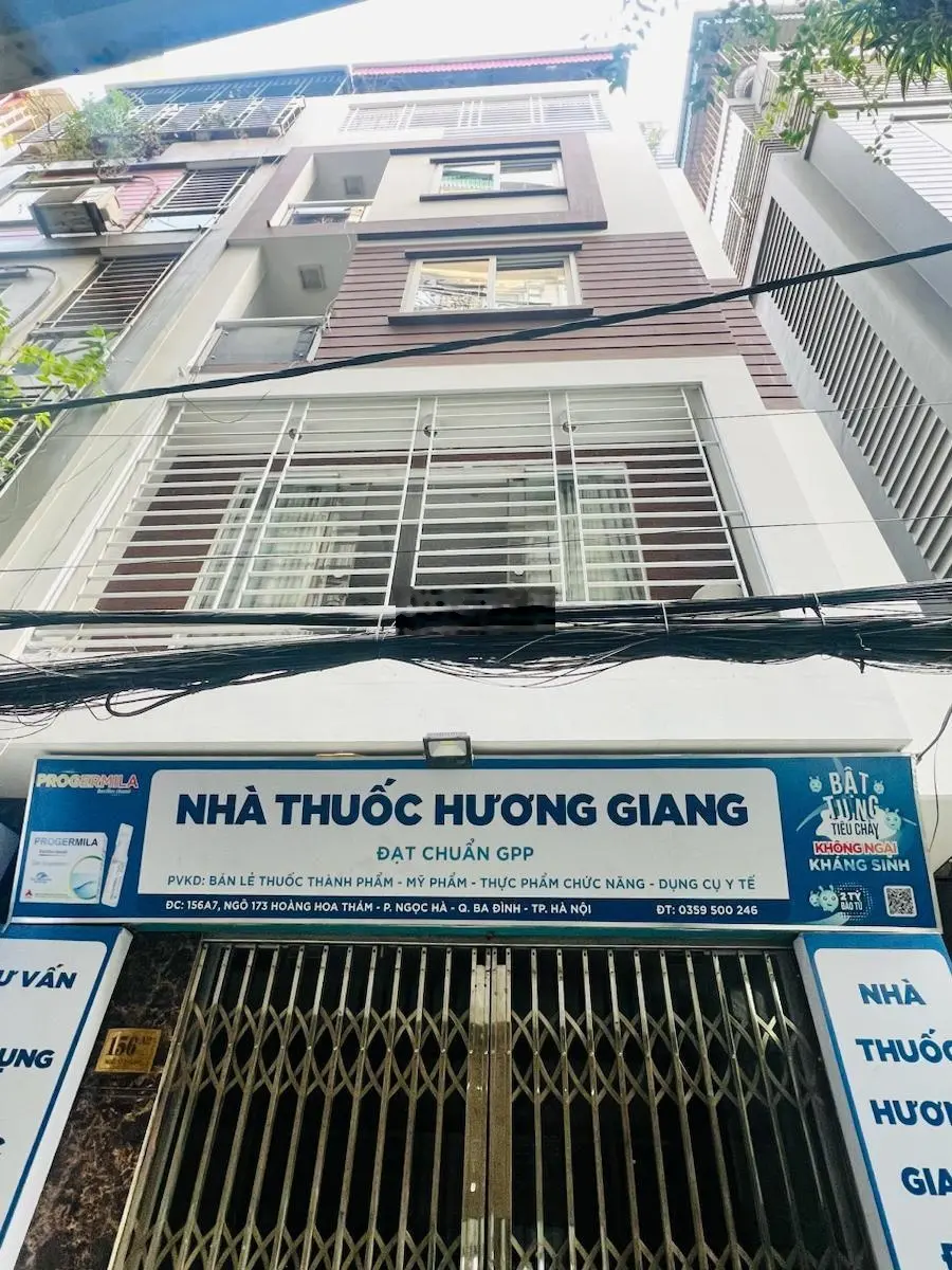 Bán nhà đẹp đón tết phố Hoàng Hoa Thám ô tô qua nhà - ngõ thông - kinh doanh - 2 thoáng 43m2 13,5tỷ