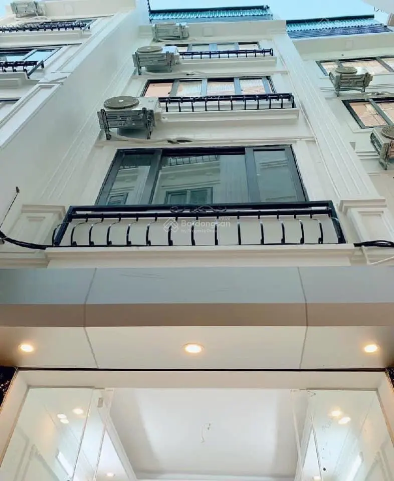 TT Hoàng Mai-nhà 6 tầng, lô góc, thang máy/35m2x6 tầng/sổ đỏ vuông nở hậu LH: 0969 448 *** giá: 6,5tỷ