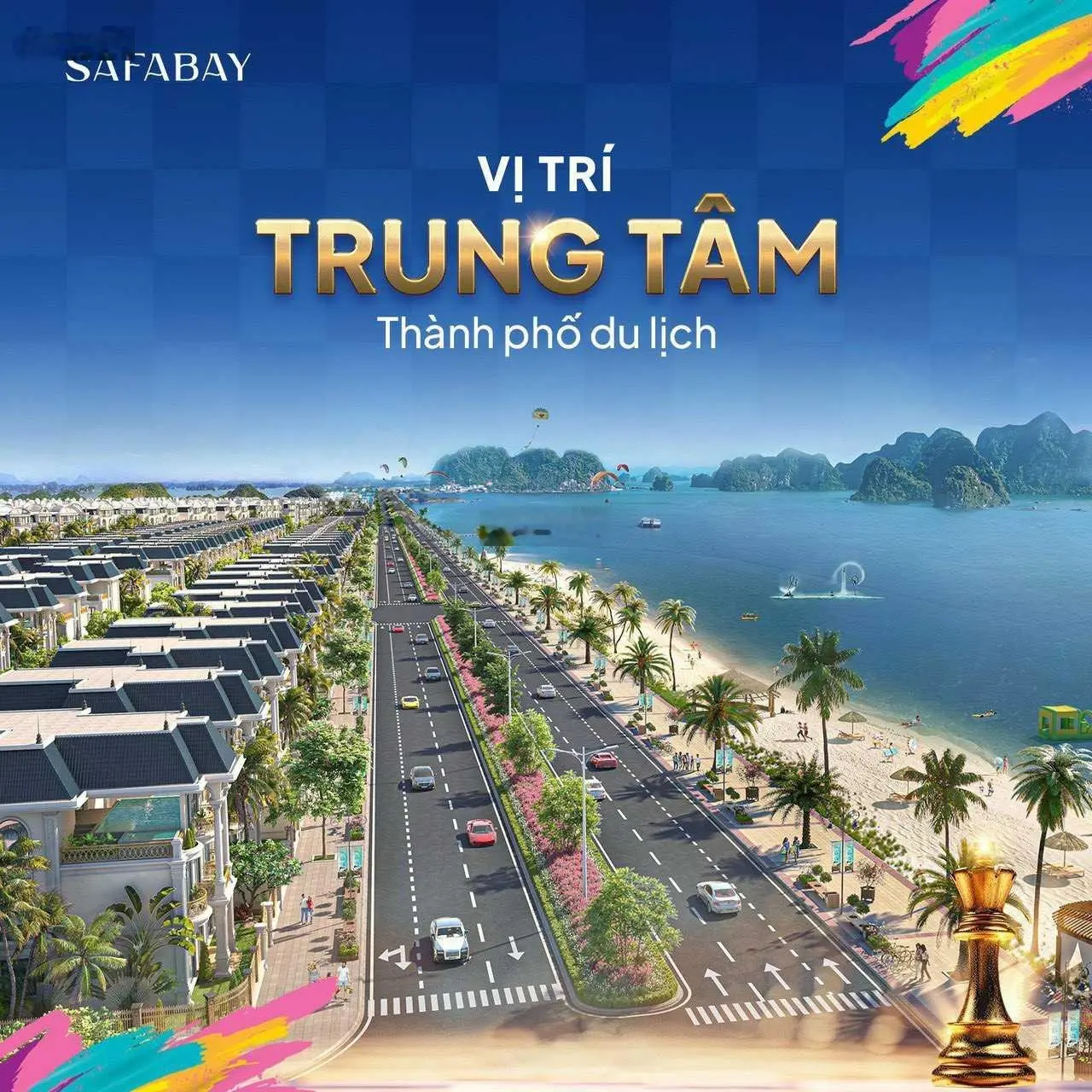 Qũy đất siêu hiếm ôm trọn vịnh Bái Tử Long nằm trong khu dân cư đông đúc xứng đáng là nơi lựa chọn