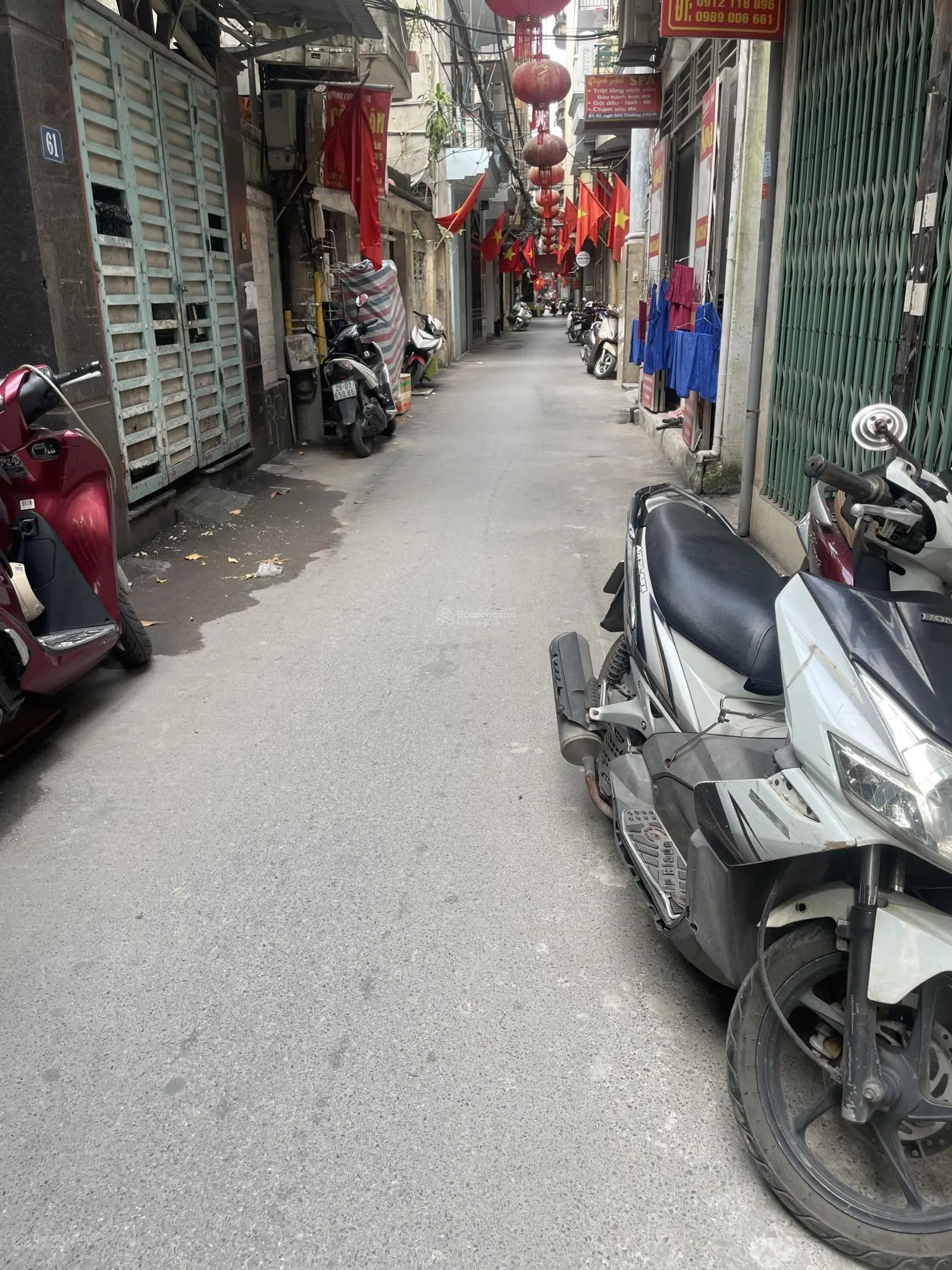 Lô góc đường Trường Chinh Phường Khương Thượng Đống Đa 52/58m2 x 4T Mt 8m 1 ngoặt ra phố ngõ 3m.
