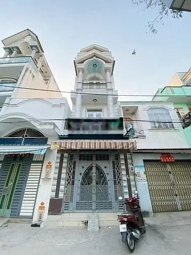Bán Nhà Mới Đúc 4 Tấm , Dt ( 4x14m ) Đường Bình Tri Đông . 5,55 tỷ